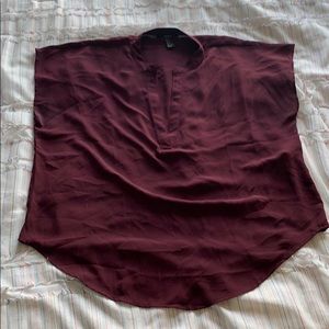 forever 21 short sleeve blouse